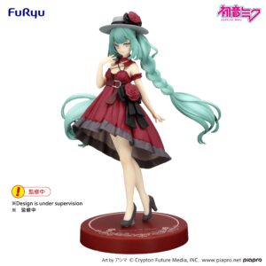 4571623510758 FR51075-Hatsune Miku Trio-Try-iT Figure -Outing Dress Red Color ver.-