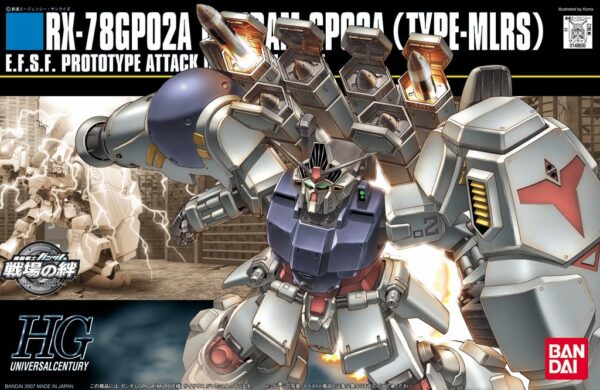 5055730-HGUC 1/144 #75 GP02A MLRS Custom