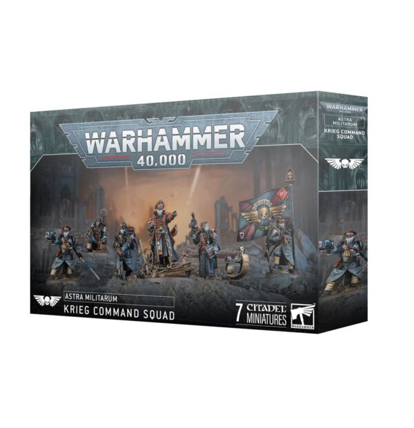 47-72-Warhammer 40,000 - Astra Militarum: Krieg Command Squad