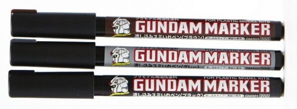 GM301-Gundam Marker BLACK (POUR TYPE)