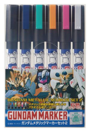 4973028736984 GMS125-GUNDAM METALLIC MARKER SET 2