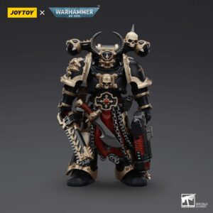 JT00980-Chaos Space Marines Black Legion Chosen with Combi-melta and chainsword