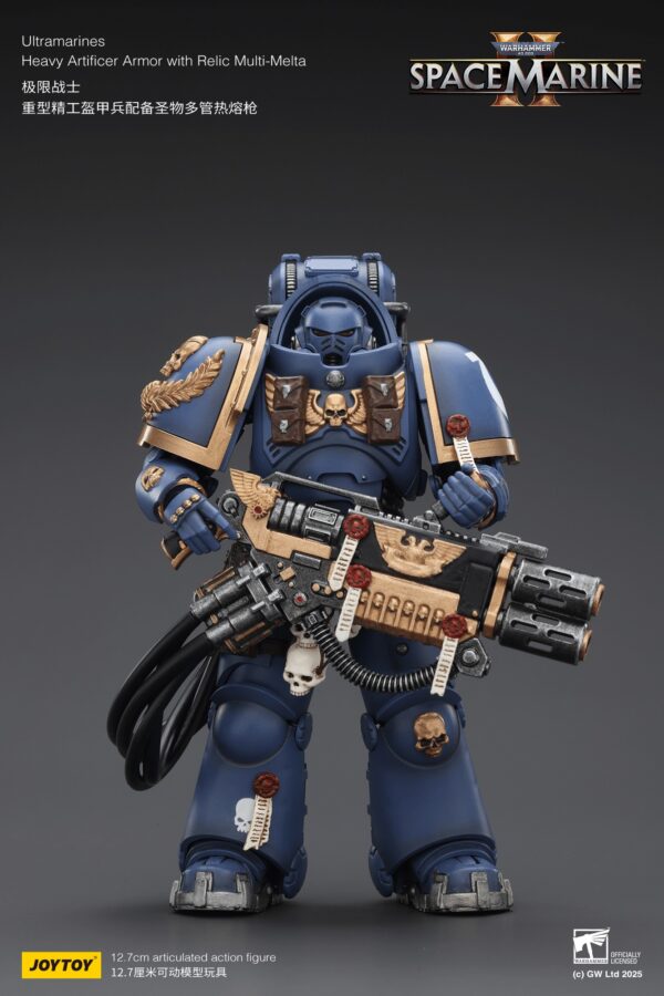 JT02830-Ultramarines Heavy Artificer Armor with Relic Multi-Melta