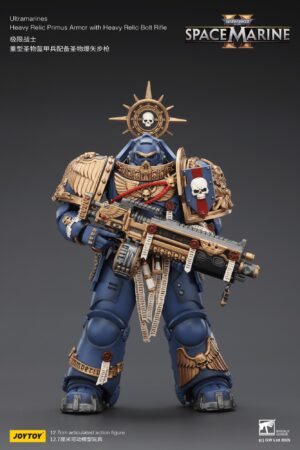 JT02854-Ultramarines Heavy Relic Primus Armor with Heavy Relic Bolt Rifle