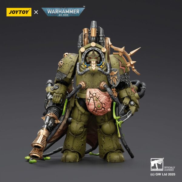 JT02908-Death Guard Lord of Virulence with Power Fist and Twin Plague Spewer