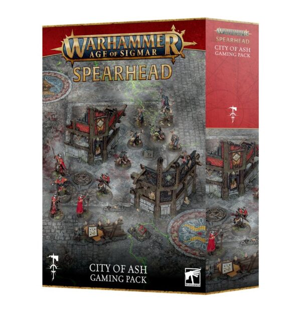 80-58-Warhammer: Spearhead: City of Ash Gaming Pack (Preorder July 4)