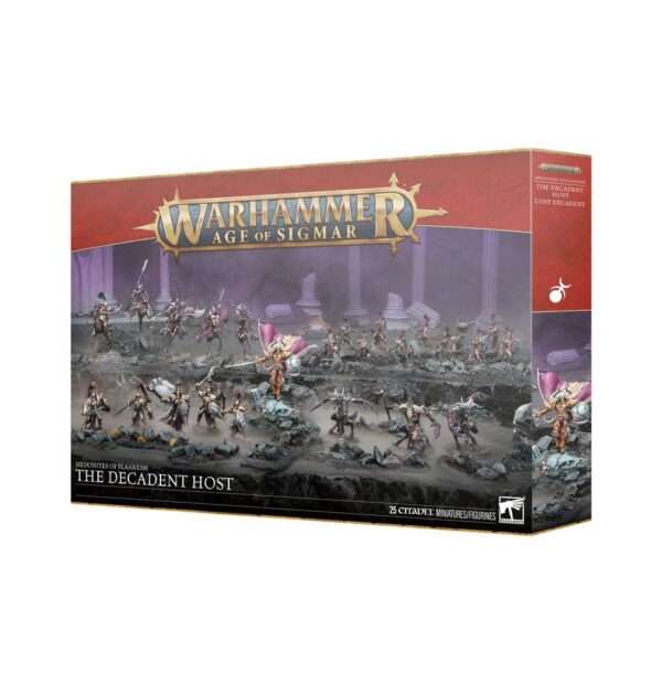 83-125 83-125-Warhammer: Battleforce: Hedonites of Slaanesh – The Decadent Host (Preorder July 4)