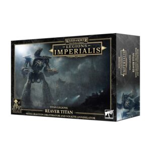 03-110-Warhammer: Legions Imperialis: Reaver Titan with Graviton Obliterator and Volkite Annihilator (Preorder Aug. 01)