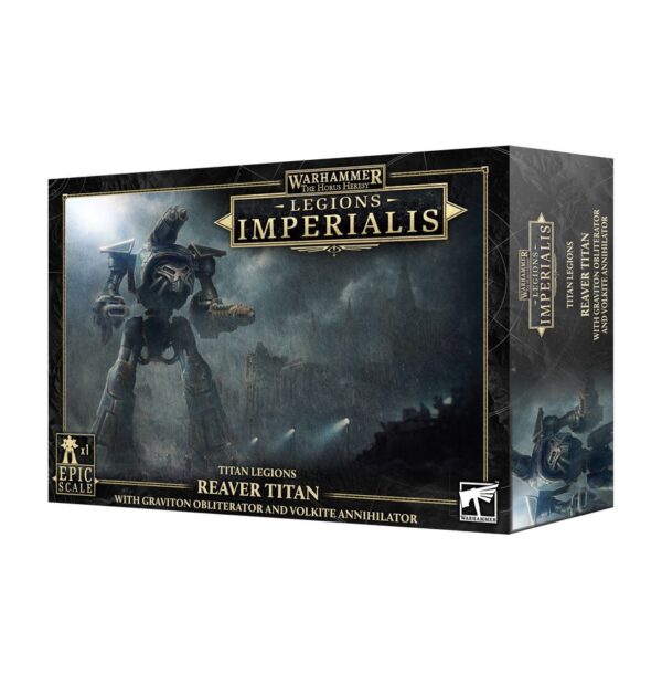 03-110 03-110-Warhammer: Legions Imperialis: Reaver Titan with Graviton Obliterator and Volkite Annihilator (Preorder Aug. 01)