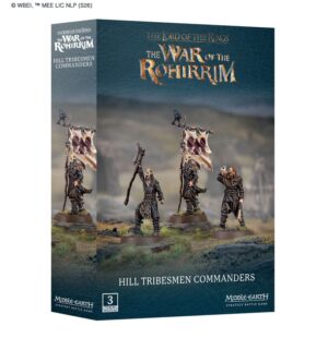 30-101-Middle-Earth: Hill Tribesmen Commanders (Preorder July 18)