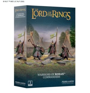 30-105-Middle Earth: Warriors of Rohan Commanders (Preorder July 18)