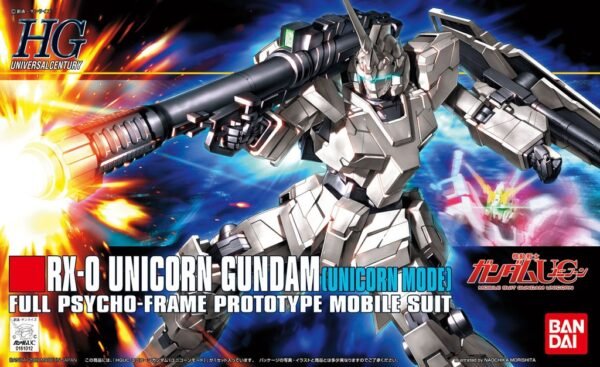 5058264-HGUC 1/144 #101 RX-0 Unicorn Gundam (Unicorn Mode)