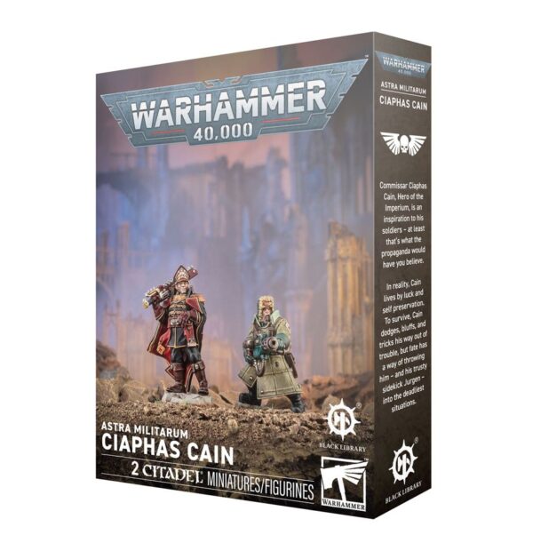 47-92 47-92-Warhammer 40,000 - Astra Militarum - Ciaphas Cain (Preorder Jul 11)