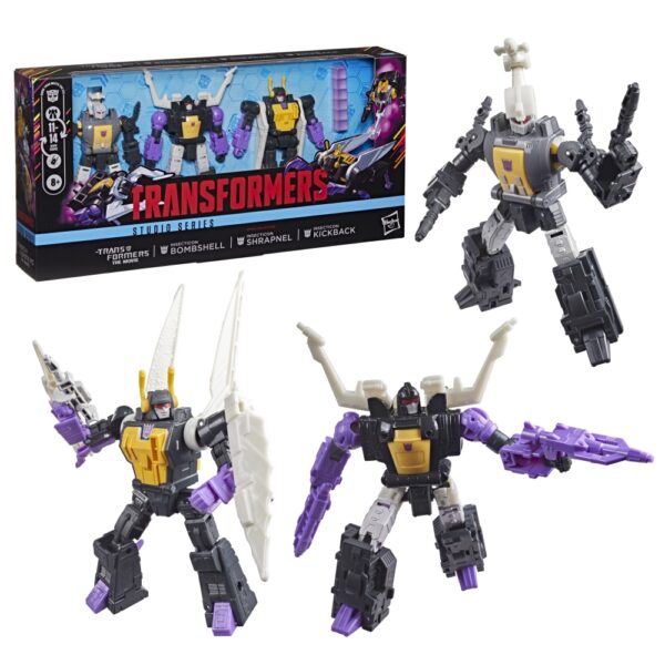 G22515L00-Transformers Studio Series 6 Inch Action Figure Deluxe Class Exclusive - Insecticon 3-Pack