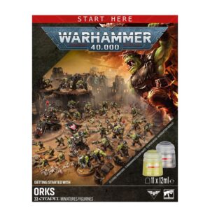 60-53-Warhammer 40,000 Getting Started with Orks (Preorder July 25)