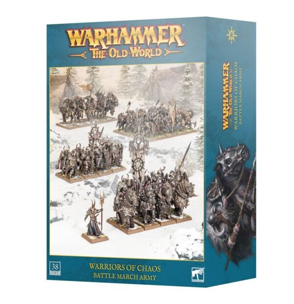 08-23 08-23-Warhammer: The Old World -Warriors of Chaos: Battle March Army (Preorder Aug 22)
