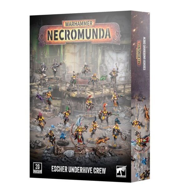 301-71-Warhammer Necromunda: Escher Underhive Crew (Preorder Aug. 15)