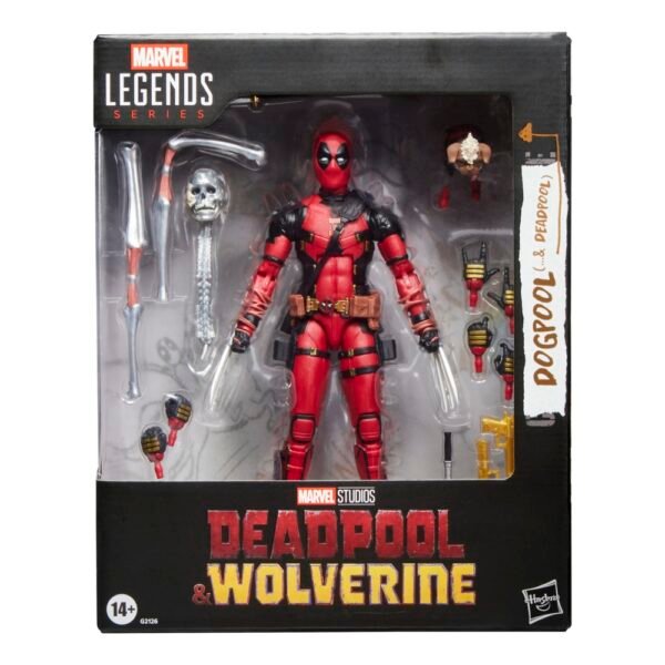 5010996357526 G21265L00-Marvel Legends Series Dogpool and Deadpool, Movie 6" Action Figures