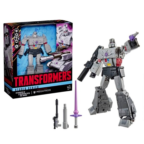 G22555L00-Transformers Studio Series 86 Leader Class Battle Damaged Megatron (MTMTE Collection) (Exclusive)