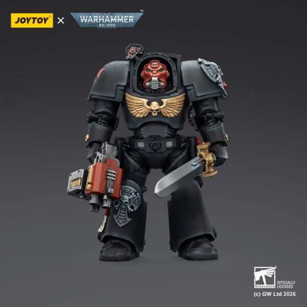 JT03097-Black Templars Terminator 1 with Power Sword and Storm Bolter