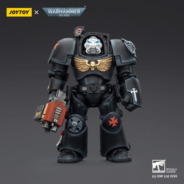 JT03103-BlackTemplars Terminator 2 with Power Fist and Storm Bolter