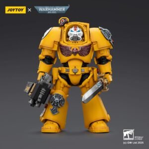 JT03158-Imperial Fists Terminator 1 with Power Sword and Storm Bolter
