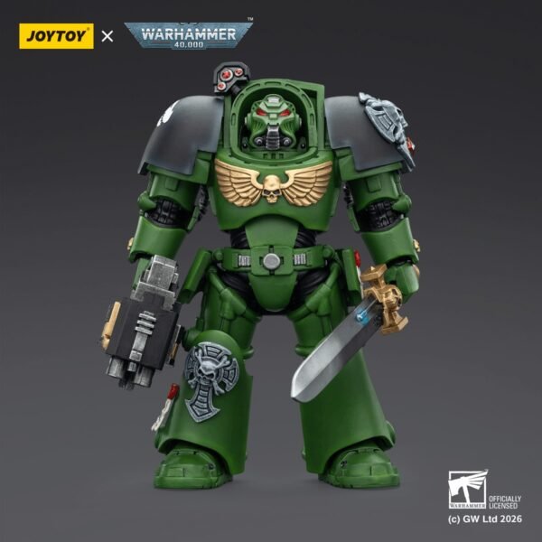 JT03219-Salamanders Terminator 1 with Power Sword and Storm Bolter