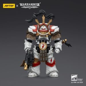 JT03486-White Scars Legion Praetor in Cataphractii Terminator Armour with Cyber Hawk, Chogorian sword and combi-melta
