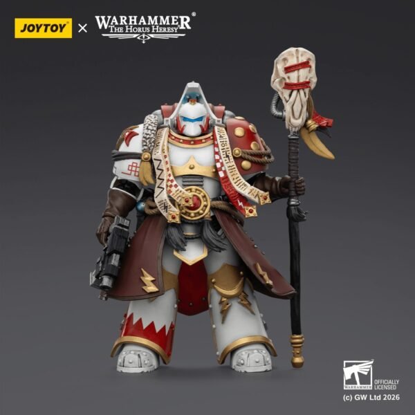 JT03585-White Scars Stormseer Consul with Force Staff and Bolt Pistol