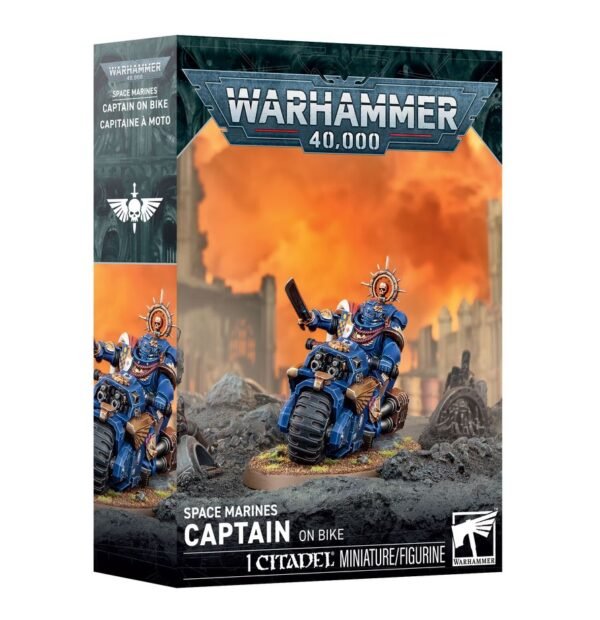 48-113-Warhammer 40,000: Space Marines-Captain on Bike [Pre-Order] 2026-10-03
