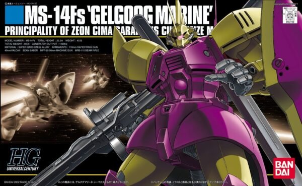 5060968-HGUC 1/144 #26 Gelgoog Marine Cima Custom