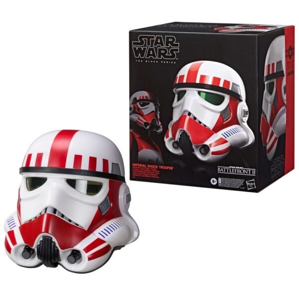 E28175L01-Star Wars The Black Series Imperial Shock Trooper Electronic Helmet