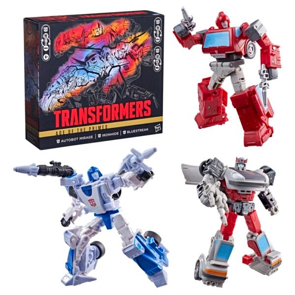 G22665L00-Transformers Generations Selects 3 pack (Ironhide, Mirage, Bluestreak)