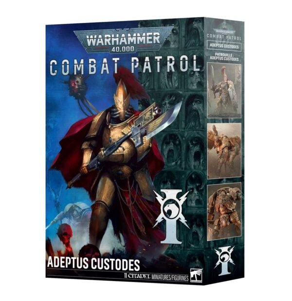73-012-Warhammer 40,000: Combat Patrol: Adeptus Custodes[Pre-Order] 2026-10-17