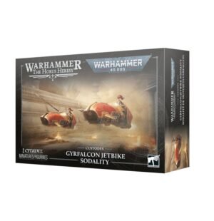 77-03-Warhammer 40,000: CUSTODES: Gyrfalcon Jetbike Sodality [Pre-Order] 2026-10-17