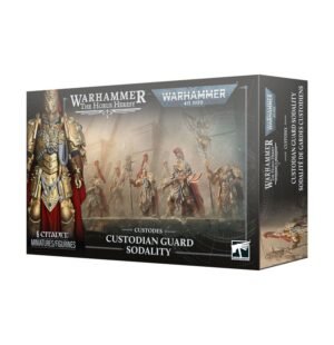 77-04-Warhammer 40,000: CUSTODES: Custodian Guard Sodality [Pre-Order] 2026-10-17