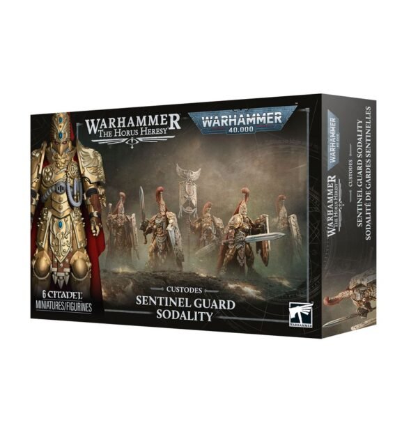 77-07-Warhammer 40,000: CUSTODES: Sentinel Guard Sodality [Pre-Order] 2026-10-17